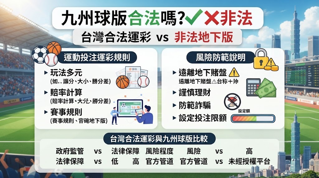 運動投注運彩規則與風險防範說明